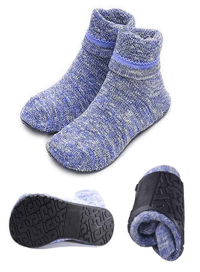 AIYUE Women's Slipper Socks Cable Knit Slipper Socks With Non-Skid Gripper Soles - Image 1