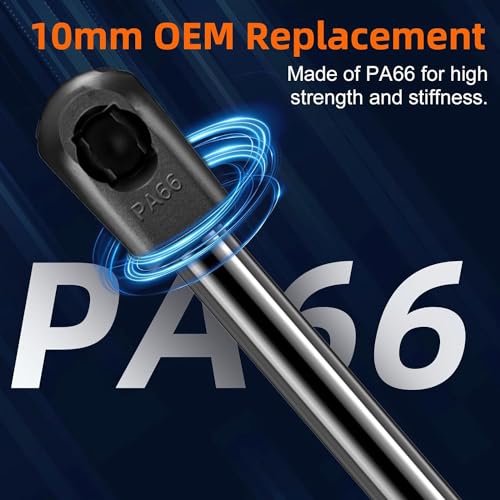 Euplokeer 4B671122 4B-671122 Hood Strut Lift Support Compatible with Dodge Ram 1500 2500 3500 2009-2010, Ram 1500 2500 3500 2009-2020, Replace# 5537 2572AB, 55372572AB Pack of 2PCS - Image 4