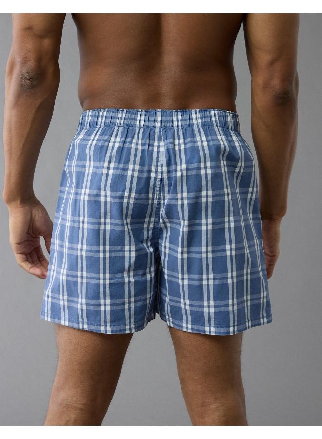 American Eagle AEO Plaid Flannel Boxer Short - Image 4