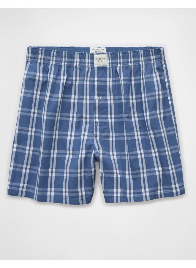 American Eagle AEO Plaid Flannel Boxer Short - Image 3