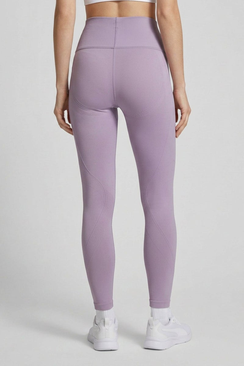 PUMA Women Sportswear Fit Training Tights, Lilac - Image 4