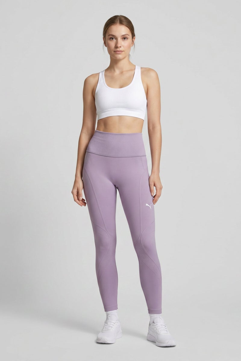 PUMA Women Sportswear Fit Training Tights, Lilac - Image 2