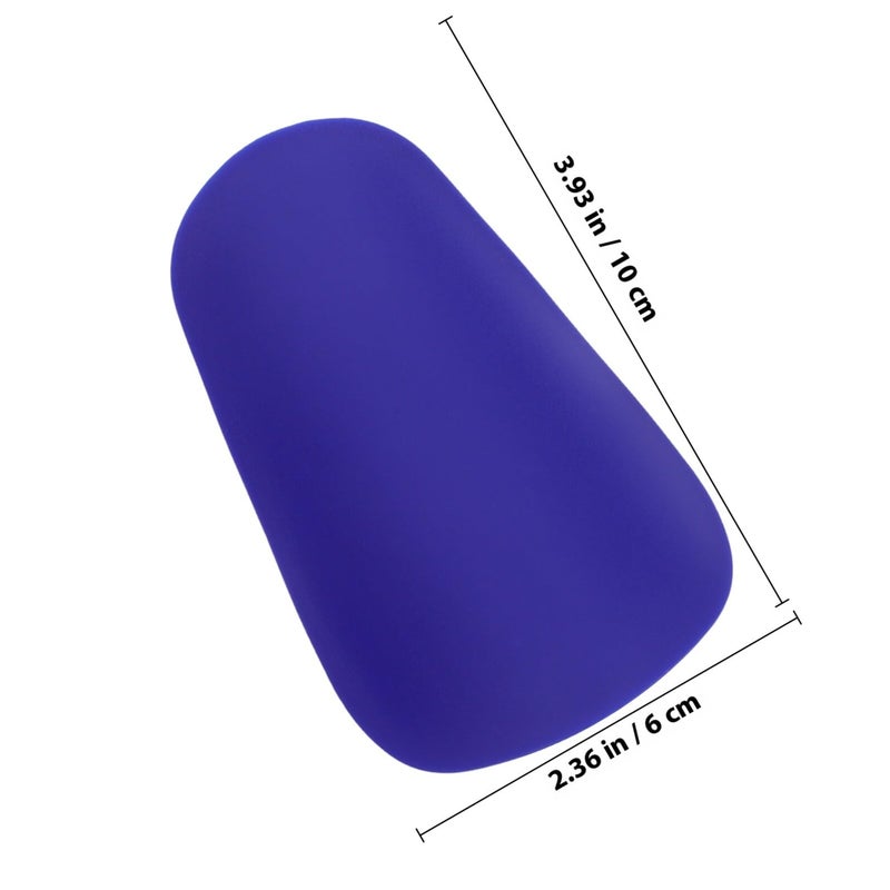 Youth Soccer Shin Guards Size S Blue Breathable Shin Pads Protective Leg Gear - Image 3
