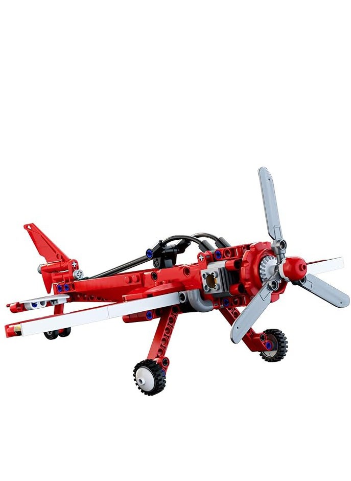 mould king Model Aircraft Building Toys, 24023 STEM Model Airplane Toys Kit to Build Airplane Model Building Blocks Kit(252PCS), Collectible Toy Airplane for Kids 8+  - Image 5