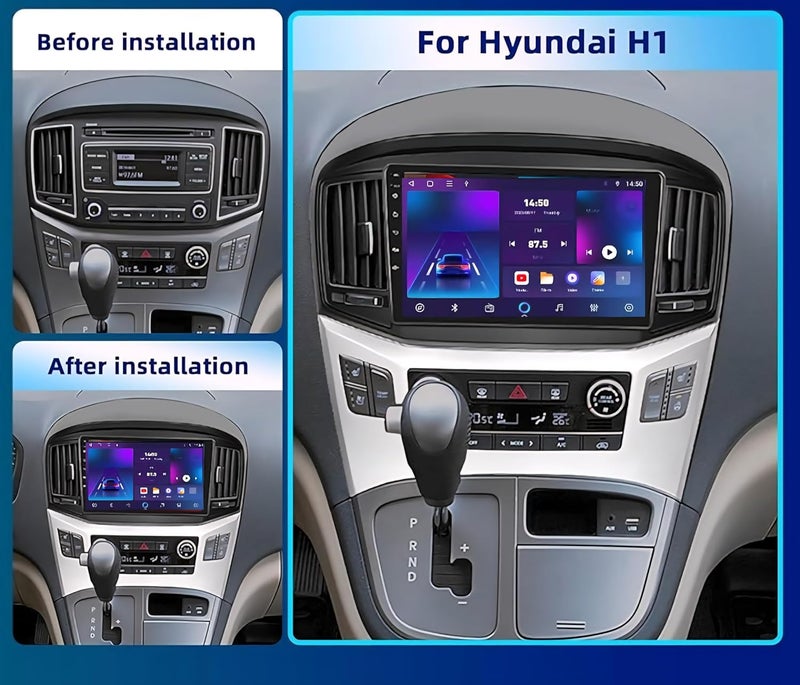 VIEREX Hyundai H1 Car Stereo with Apple Carplay and Android Auto - Image 2