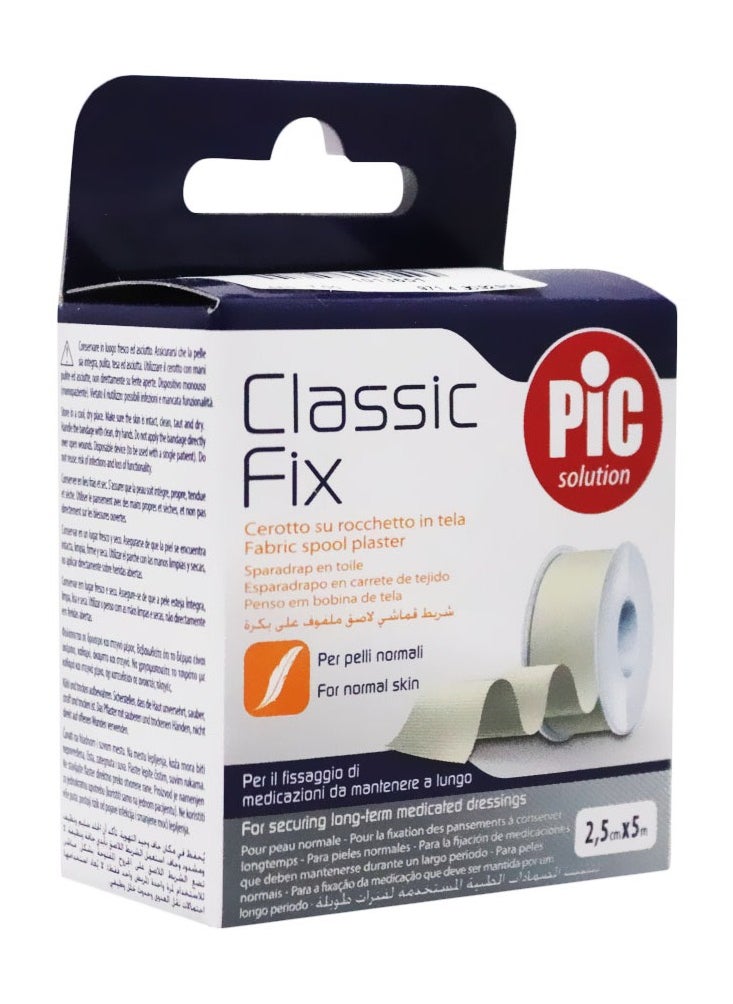 PIC Pic Classic Fix Fabric Spool Plaster 2.5Cmx5cm 