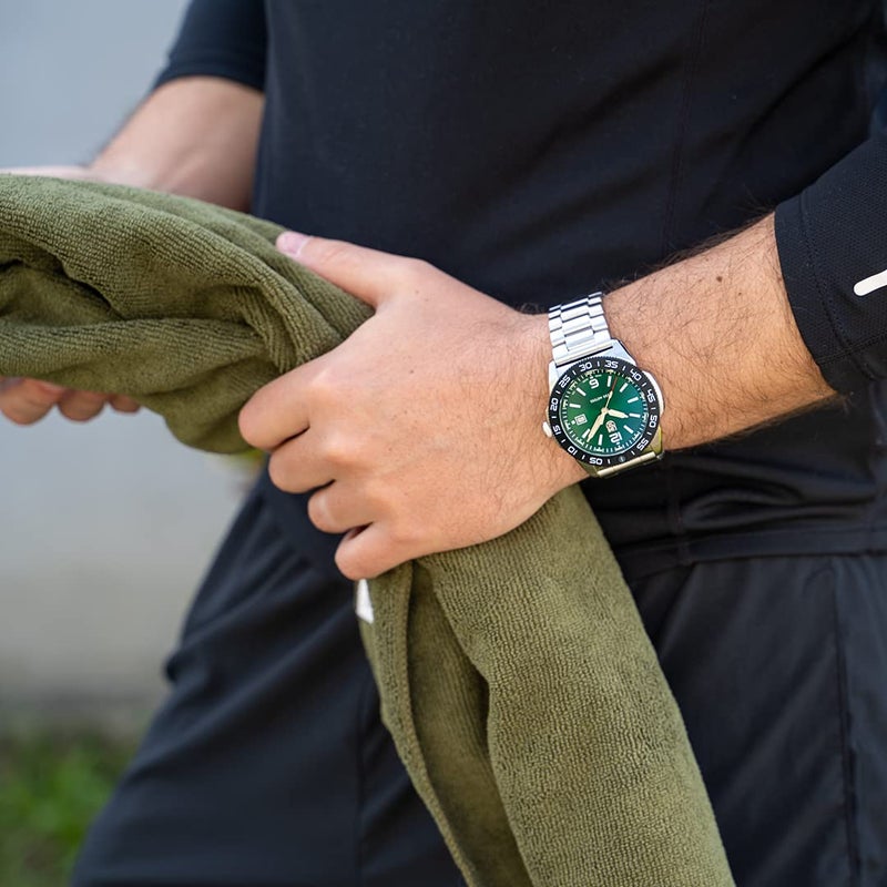 Luminox Luminox - Pacific Diver XS.3137 - Mens Watch 44mm - Dive Watch in Silver/Green Date Function - 200m Water Resistant - Sapphire Glass - Mens Watches - Made in Switzerland  - Image 5