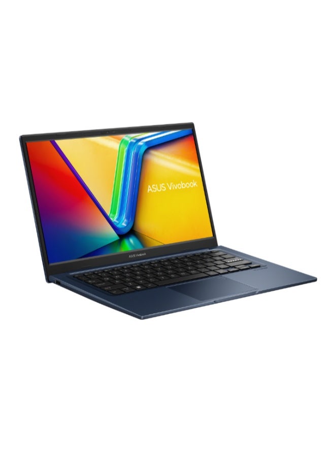 أسوس (نسخة مطورة) لابتوب ASUS Vivobook 14 نحيف بشاشة FHD مقاس 14 بوصة، مع معالج Core i3-1315U/ذاكرة RAM سعة 8GB/قرص SSD سعة 512GB/رسومات Intel UHD/نظام Windows 11 باللون الأزرق الهادئ - Image 3
