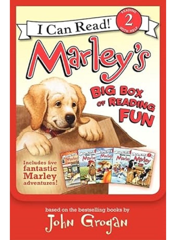 Marley's Big Box of Reading Fun: Contains Marley: Farm Dog Paperback