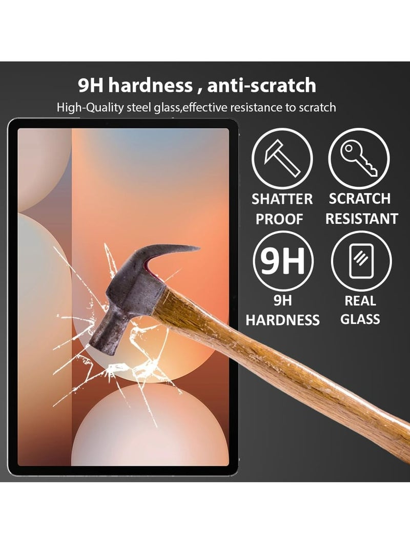 DUSALA Samsung Galaxy S10 Plus Tab Premium Screen Protector Full Coverage, Scratch-Resistant Anti Bubble - Clear - Image 3