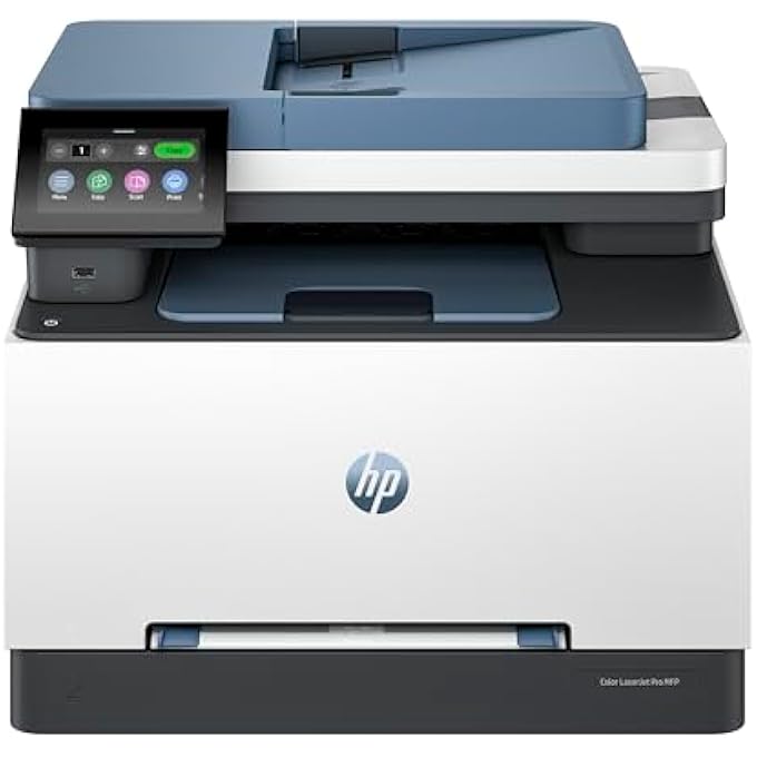 COLOR LASERJET PRO MFP 3303SDW - PRINT, COPY, SCAN; WIRELESS, TWO-SIDED PRINTING, 250-SHEET INPUT TRAY; PRINT SPEED UP TO 25 PPM (BLACK) AND 25 PPM (COLOR) - BLUE [499M6A] - Image 1