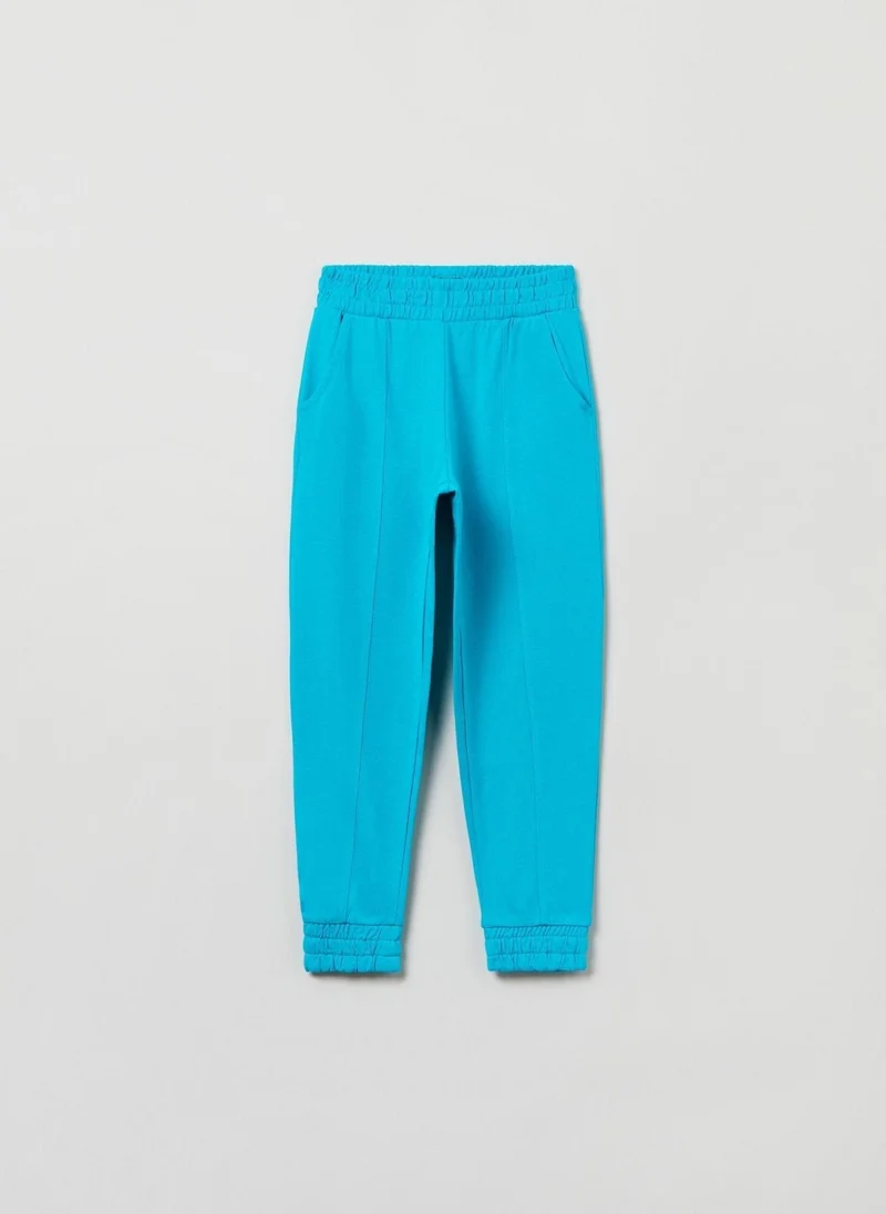 Ovs Ovs Fleece Joggers With Raised Seams