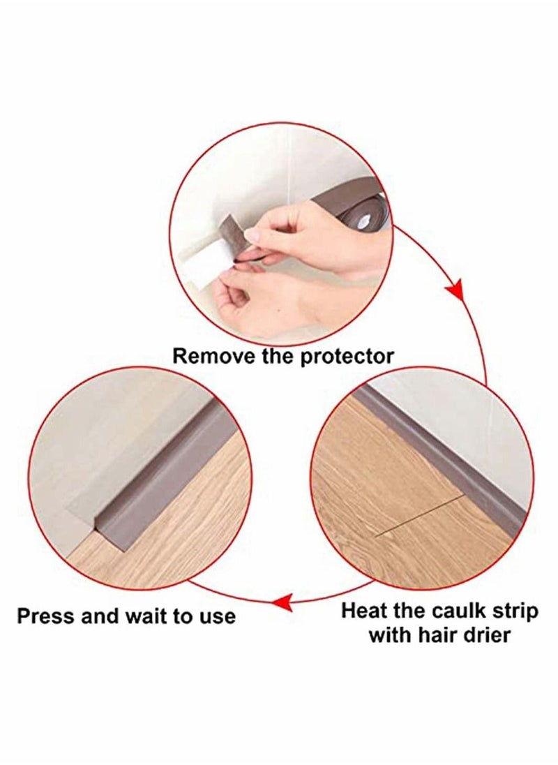 Y&D - Caulking Tape Strip, Anti-Mould Sealing Self-Adhesive Bathtub - Image 1