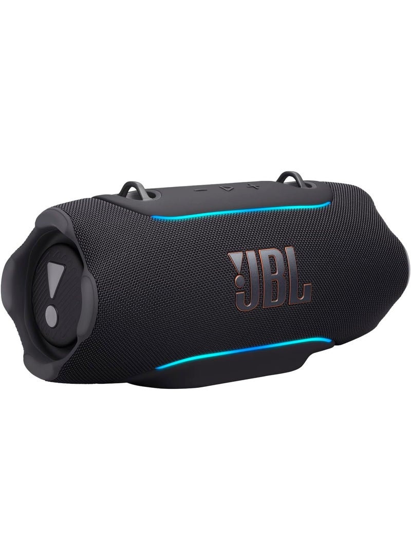 جي بي إل مكبر صوت محمول JBL Xtreme 5 مع تعزيز الصوت الذكي وبنك طاقة مدمج - 24 ساعة تشغيل ومقاوم للماء IP67 باللون الأسود - Image 1