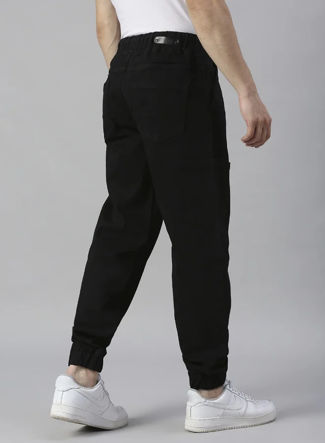 HIGH STAR Men Black Jogger