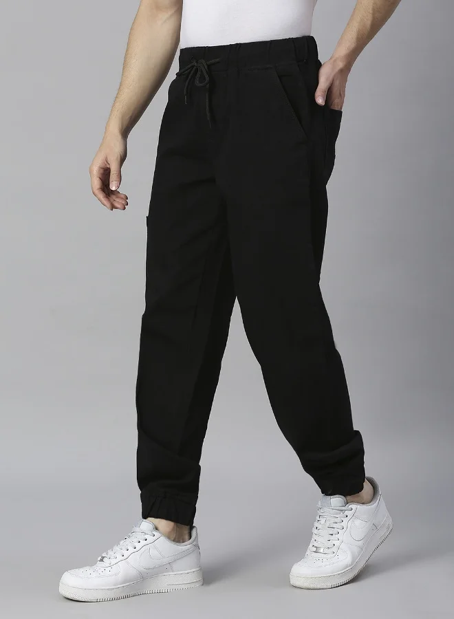 HIGH STAR Men Black Jogger