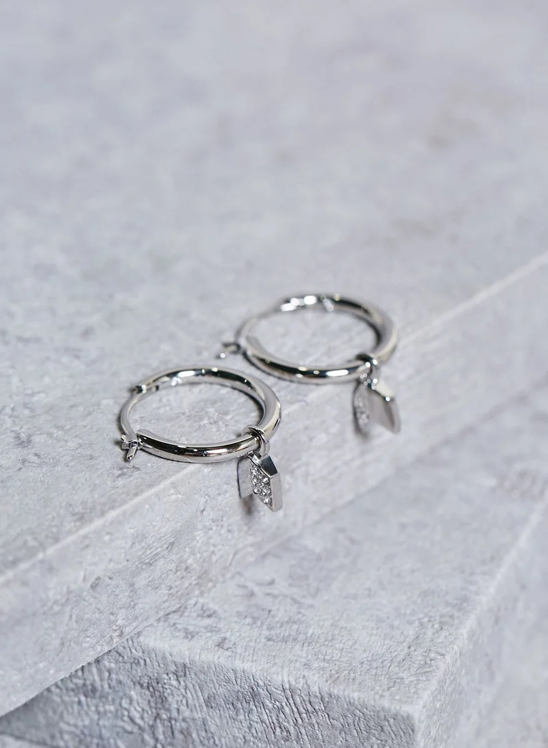 FOSSIL Chevron Hoop