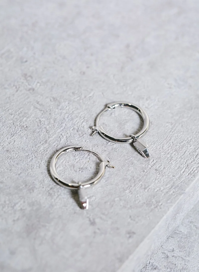 FOSSIL Chevron Hoop