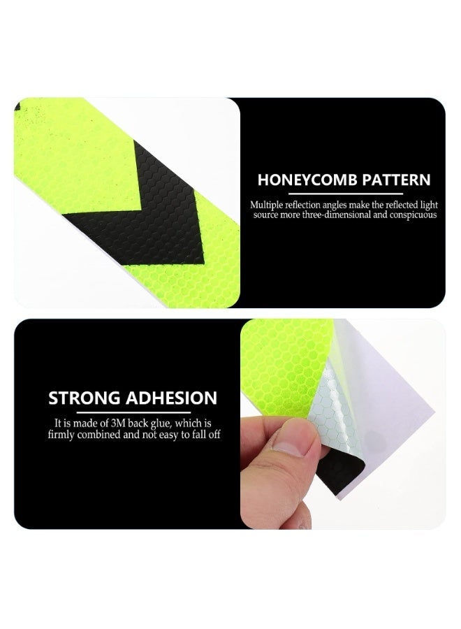 Reflective Safety Sticker Tape 5cm x 25 Meter Roll High Visibility Warning Tape Waterproof Self Adhesive Stripe Reflector for Truck Car Bike Wall Safety Marking - Image 2