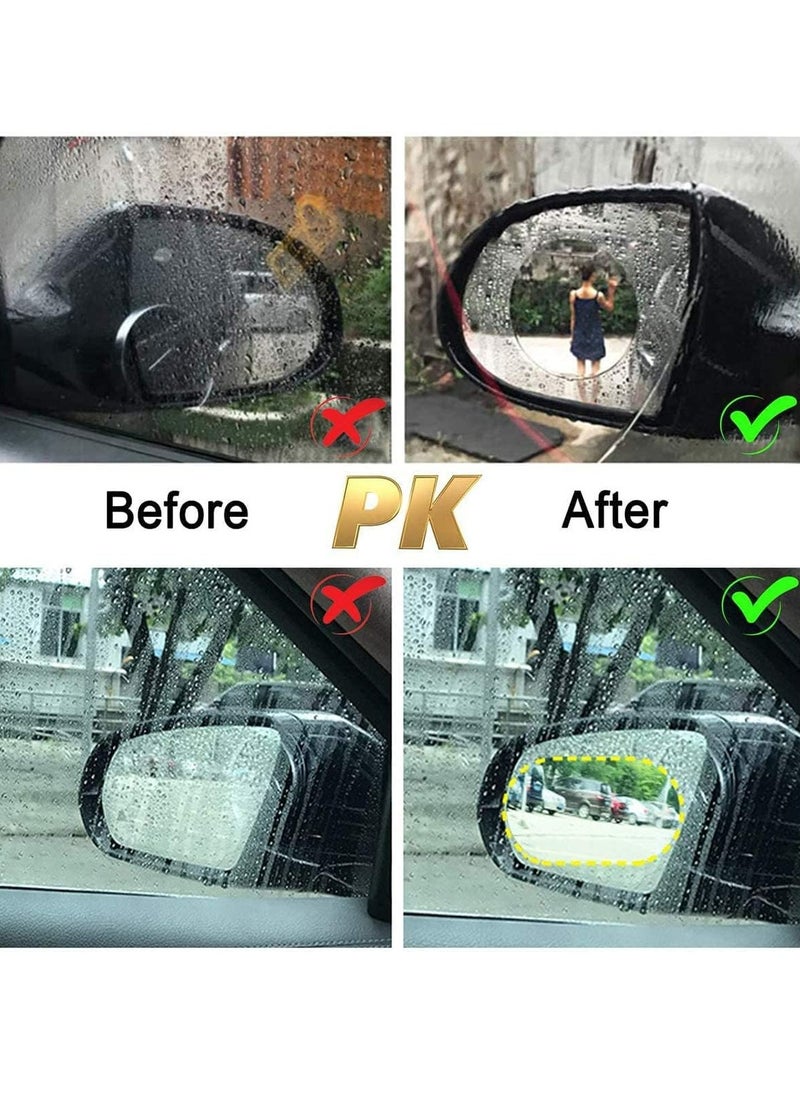 Oasisgalore Anti-Fog, Anti-Glare Car Rearview Mirror Film with HD Clarity for Safe Driving  - Image 3