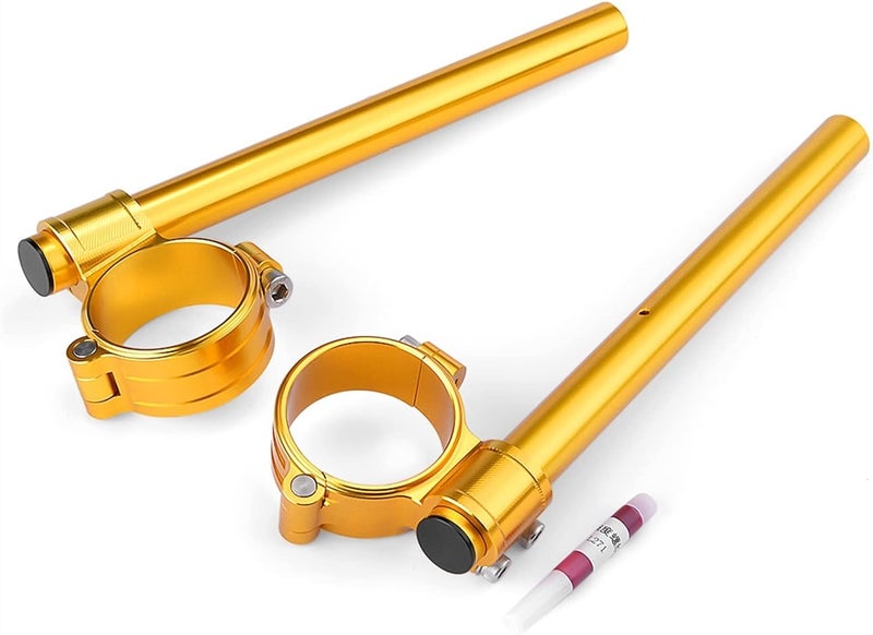 DEMULAX CNC 55mm Clip On Fork Handle Bars for BMW R NINE T - Image 1