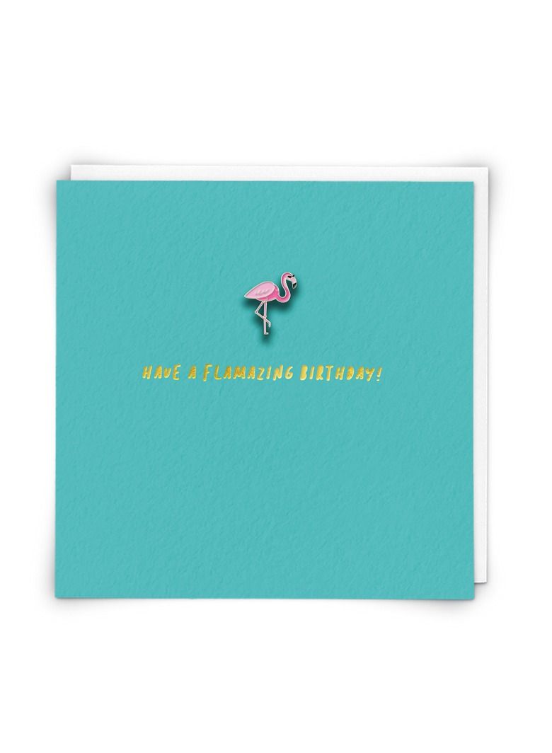 Flamingo Greeting Card