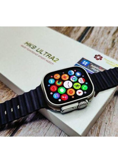 9 Ultra 2 Smart Watch – Advanced AMOLED Screen, Long-Lasting Battery, Health Monitoring & Bluetooth Calling