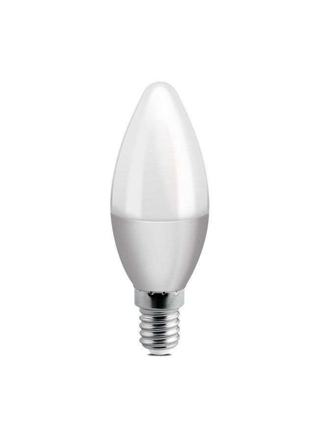 wipro Garnet 5 W E14 Base Frosted Candle LED Bulb | Cool Day White (6500K) | Pack of 1 | Clear optics for sparkling effect | LED Filament Bulb for Home, office, chandellior, decorative lamp shade - Image 2