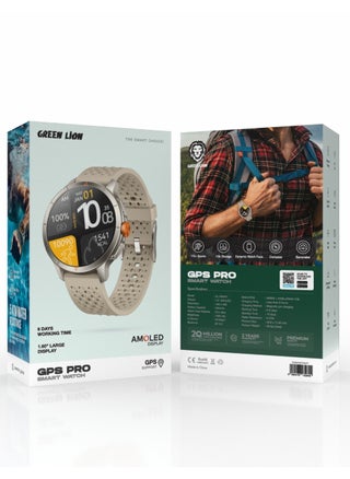 Pro Smart Watch - 1.6" - Black