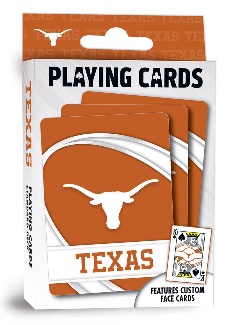 MasterPieces Texas Longhorns Playing Cards Logo - Image 3