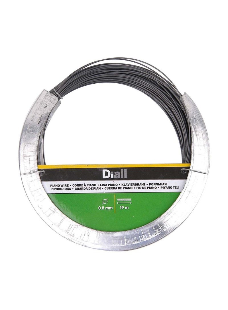 ACE Diall Steel Piano Wire 0.8mm x 19m