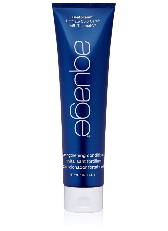 Aquage AQUAGE Sea Extend Strengthening Luxurious Conditioner Prevents Haircolor Fade and Thermal Styling Damage, UVA/UVB Sunscreen Helps Prevent Fading, 5 Fl Oz  - Image 1