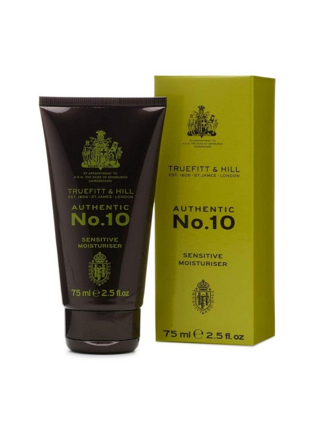 Truefitt & Hill Authentic No-10 Finest Sensitive Moisturizer Tube 75gm | Suitable For All Skin Types | Recommended For Sensitive and Dry Skin - Image 1