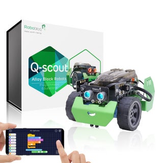 Robobloq Q-Scout STEM Projects for Kids Ages 8-12, Coding Robot, Learn Robotics, Electronics and Programming Based on Scratch, Arduino and Python, Learning & Education Toys, Gifts for Boys and Girls - pzsku/Z330DD3C945A9393458A0Z/45/1749324193/32bd7474-0b15-4403-8738-eea7680b13fc