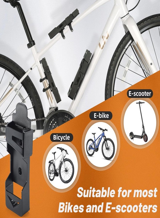 ICOCOPRO Folding Bike Lock, 3.28 FT Heavy Duty Bike Chian Lock with Bracket & 3 Keys, High Security Anti Theft Bicycle Lock for E Bike Scooter, MTB, Racing Bike, Motorcycle (Black-Vine) - Image 4