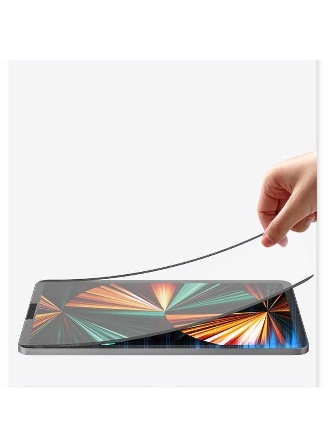 Suitable For Apple Ipad Paper Film IPad10.2-inch Removable Magnetic Film Pro11 Hand-painted Writing Film Air5-Color:Magnetic Paper Film + Storage Clip + Packaging + Toolkit-Size:ipad 2025 （iPad 11 ）  - Image 5