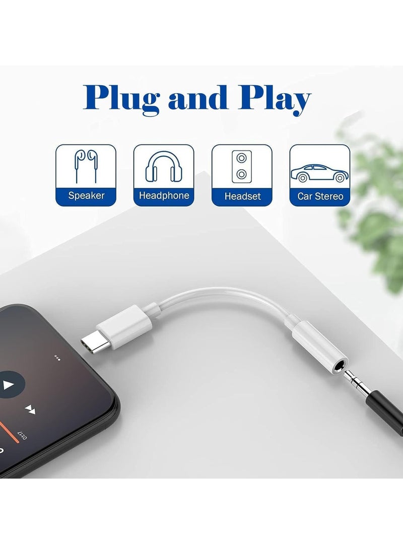 General USB Type C To 3.5mm Headphone Adapter Type-c 3.5 Jack Audio Cable Earphone Cable Converter  - Image 2