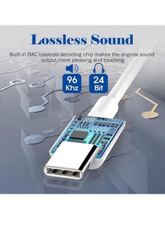 General USB Type C To 3.5mm Headphone Adapter Type-c 3.5 Jack Audio Cable Earphone Cable Converter  - Image 4
