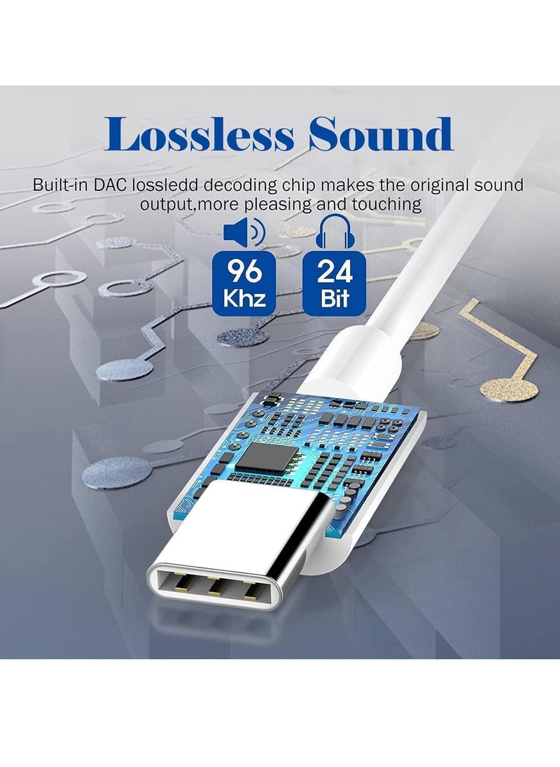 General USB Type C To 3.5mm Headphone Adapter Type-c 3.5 Jack Audio Cable Earphone Cable Converter  - Image 4