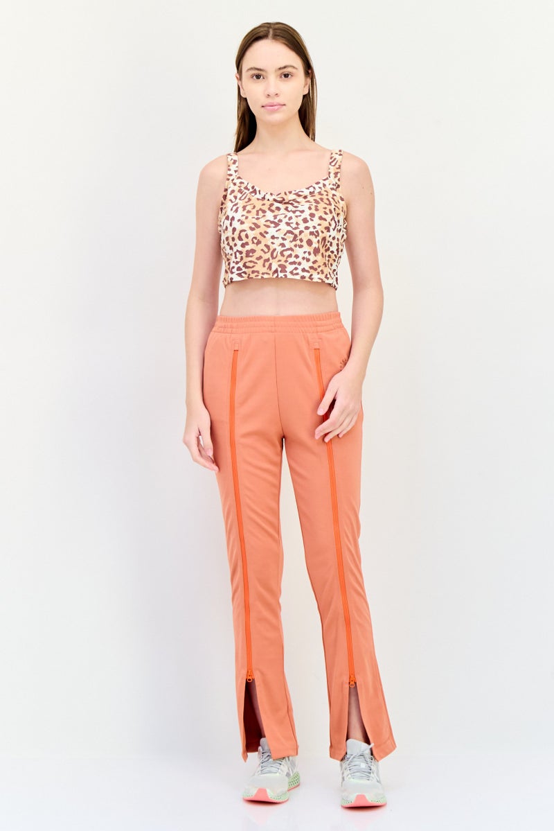 Aerie تي شيرت نسائي بدون أكمام بتصميم حيواني، بني - Image 3
