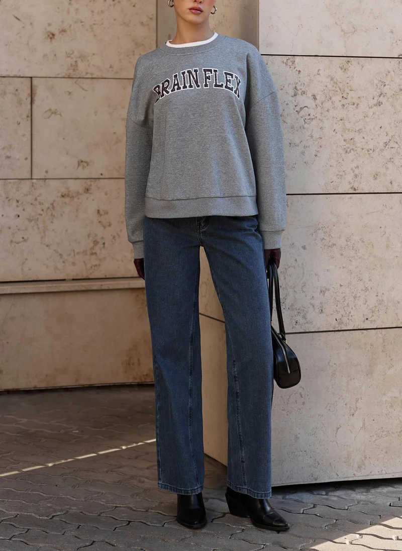 Lichi  Mid-rise straight jeans for Women | Best Price UAE
