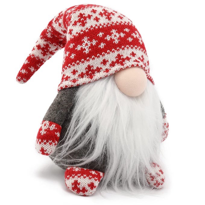 GNOME CHRISTMAS DECORATIONS SWEDISH TOMTE STUFFED GNOMES PLUSH ORNAMENTS HOLIDAY ELF DWARF THANKSGIVING HALLOWEEN VALENTINES NORDIC SANTA GIFTS HOME TIERED TRAY TABLETOP DCOR