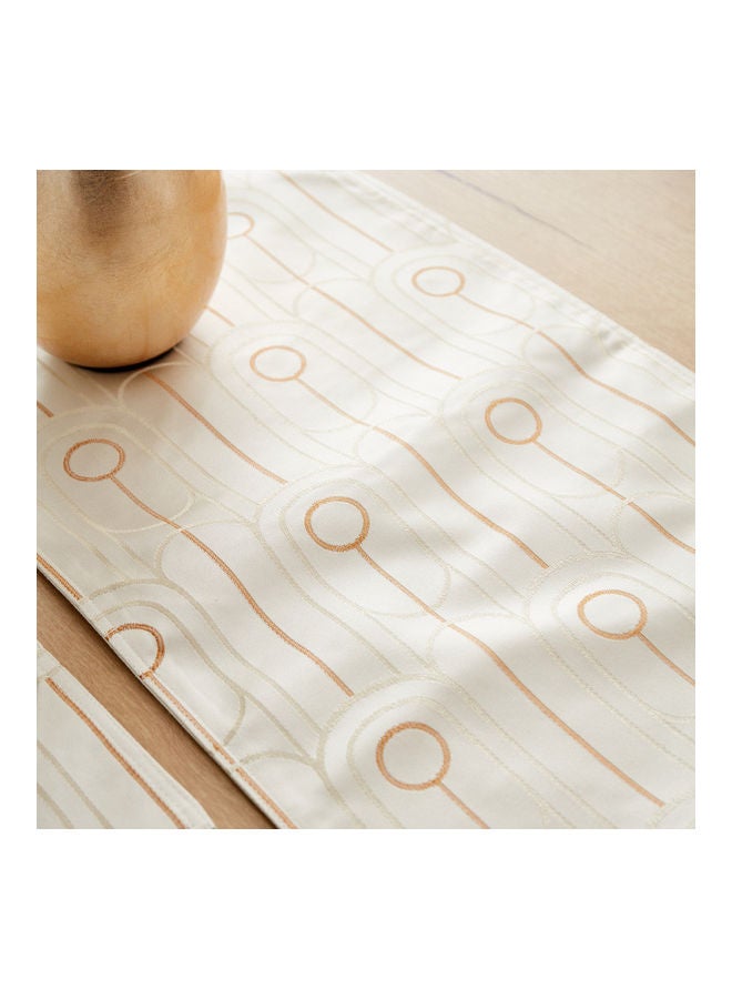 NIBEMINENT Ambridge Jacquard Table Runner Multicolour 180 X 33cm - Image 4