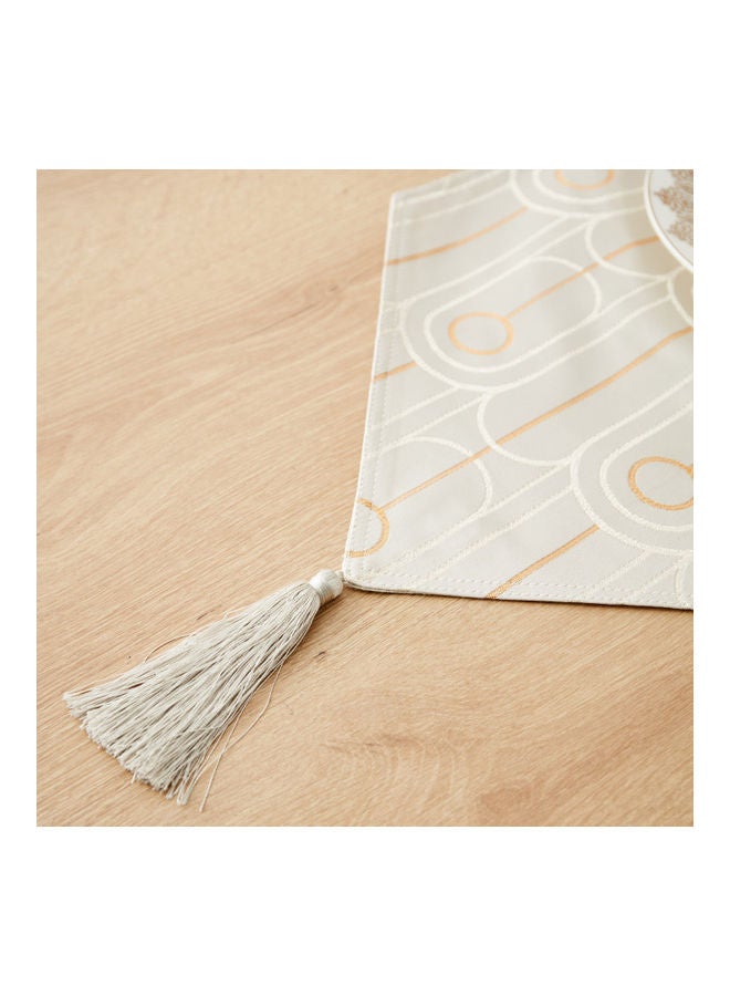 NIBEMINENT Ambridge Jacquard Table Runner Multicolour 180 X 33cm - Image 5