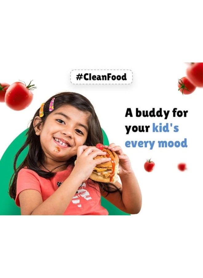 Little Joys Tomato Sauce Squeeze For Kids | No Refined Sugar, No Added Preservatives, No Chemicals ,320gm (Pack of 2) - Image 4