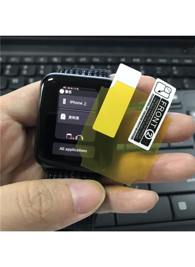 For Apple For Apple WatchSE Smart Watch Film Full Screen Tpu Film For Apple 40/44mm Film-Color:TPU Eye Protection Blue Light Soft Film (bare Film)-Dimensions:For Apple Watch SE 44mm (small Notch) - Image 5