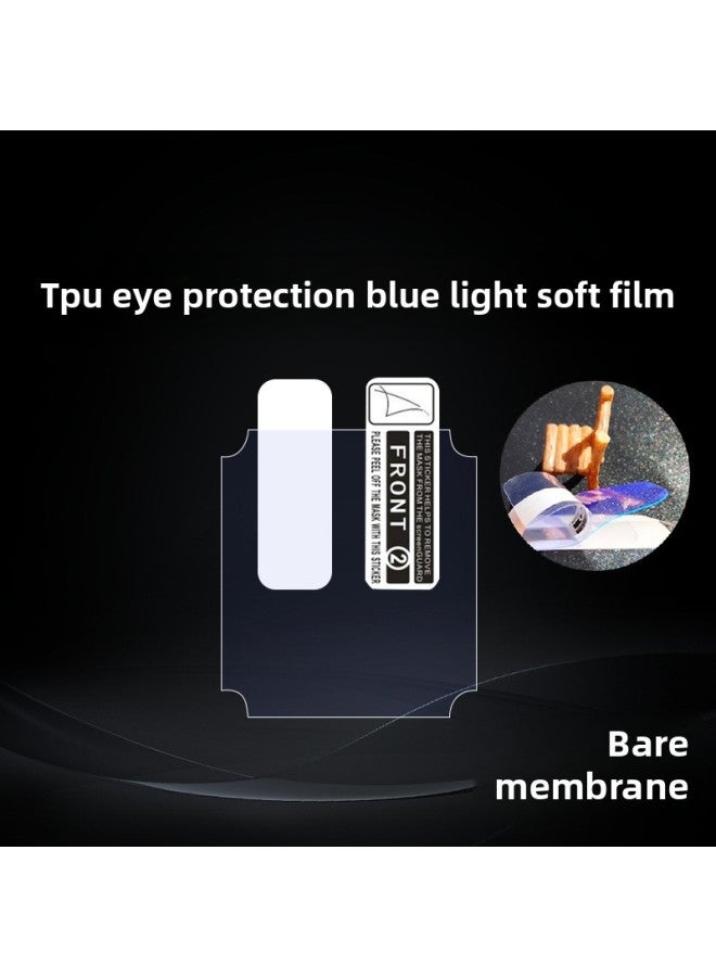 For Apple For Apple WatchSE Smart Watch Film Full Screen Tpu Film For Apple 40/44mm Film-Color:TPU Eye Protection Blue Light Soft Film (bare Film)-Dimensions:For Apple Watch SE 44mm (small Notch) - Image 1
