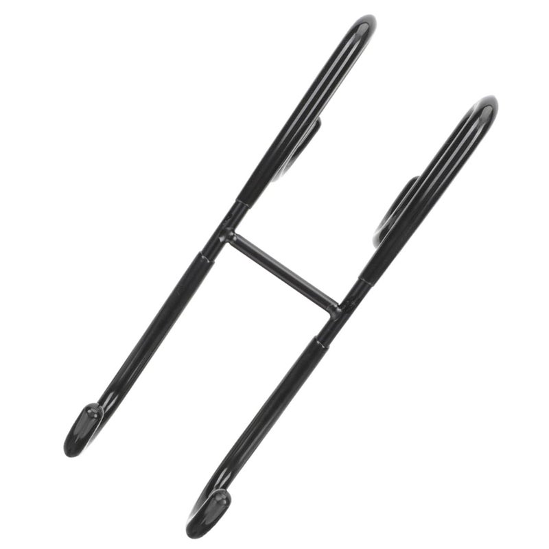 304 Stainless Steel Over The Door Bathroom Shower Towel Hook Black Rust Resistant Organizer - Image 2