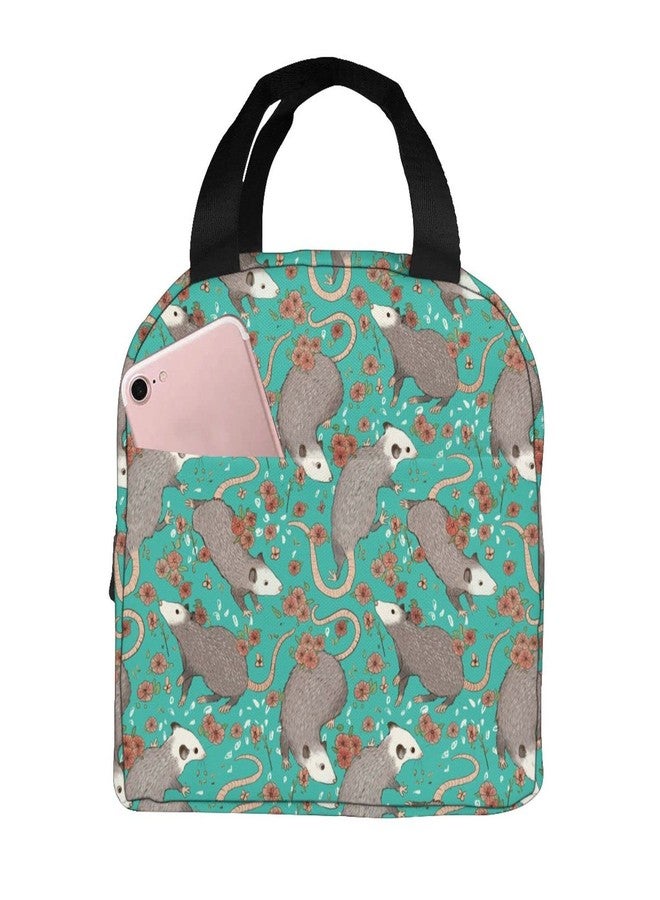 Majoug Lunch Bags Lunch Box For Women & Men Adult Insulated Lunch Bag Possums Lunch Box Mens Womens Lunch Bags For Work Cooler Tote Lunch Boxes Keep Fresh and Warm - Image 1