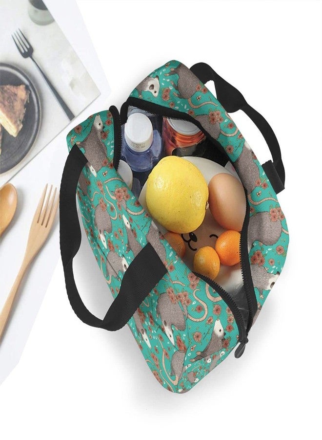 Majoug Lunch Bags Lunch Box For Women & Men Adult Insulated Lunch Bag Possums Lunch Box Mens Womens Lunch Bags For Work Cooler Tote Lunch Boxes Keep Fresh and Warm - Image 4